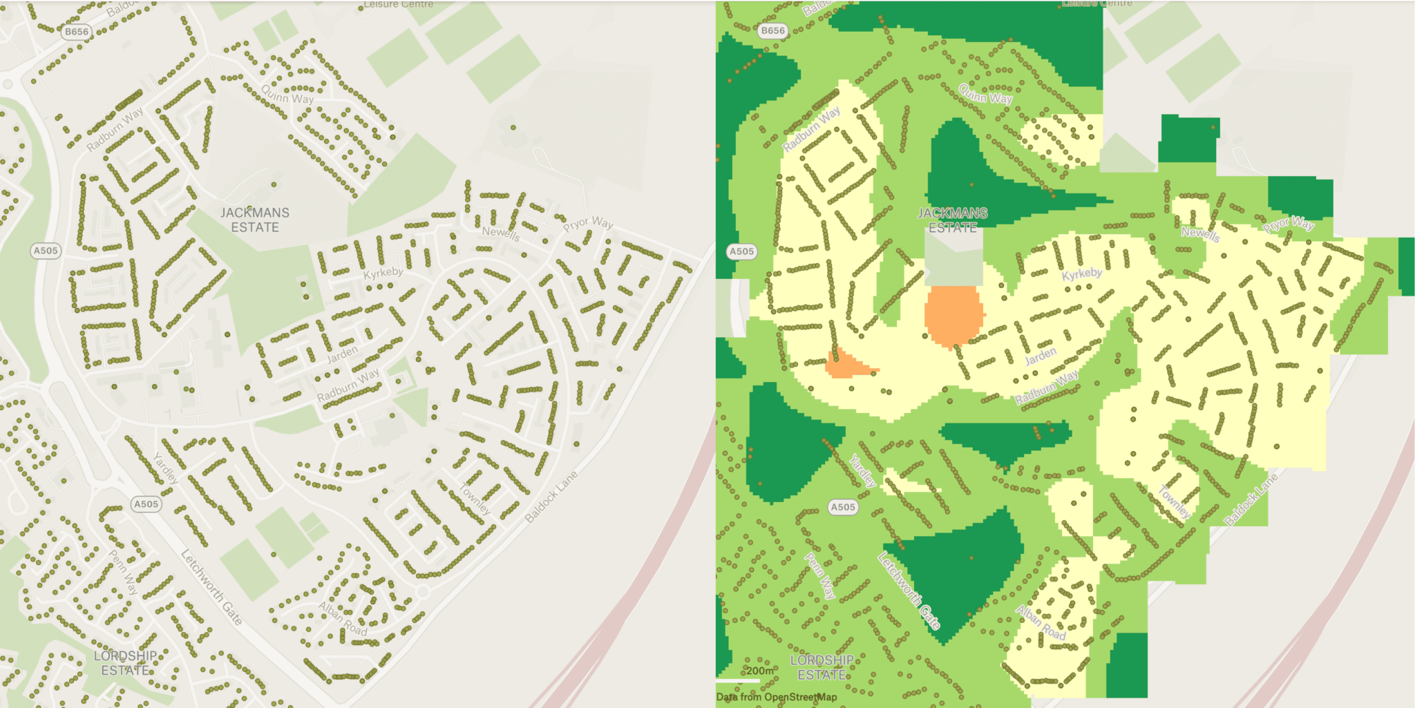 Building Density – The Community Heat Development Unit